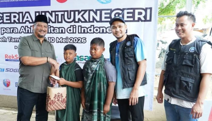 Bupati Aceh Tamiang Apresiasi Program Khitan Gratis ASDOKI