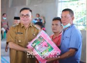 Bupati Aceh Tenggara Salurkan Bantuan Korban Banjir Lawe Sigala-gala