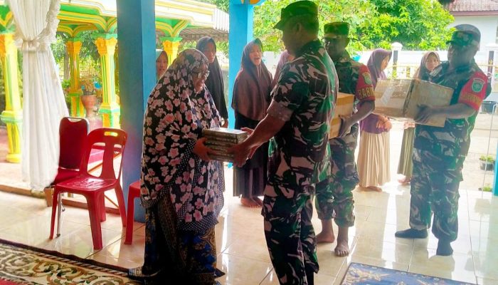Kodim Aceh Utara Salurkan 50 Al-Qur’an Bantuan KASAD