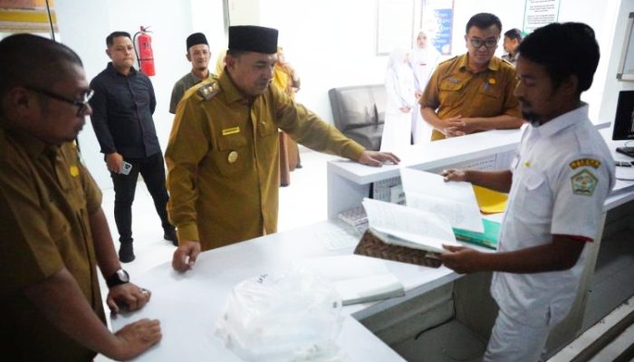 Wabup Tinjau Pelayanan RSUD Datu Beru Pascapergub JKA
