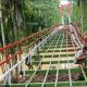 Progres Rehab Jembatan Gantung Sawang Capai 54 Persen