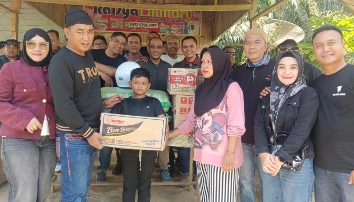 Bhayangkara Petro Scooter Gelar Baksos di Nisam Antara