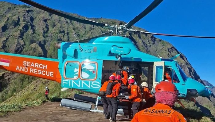 Pendaki Malaysia Berhasil Dievakuasi dari Gunung Rinjani