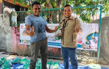 Gerindra Lhokseumawe Salurkan Daging Kurban kepada Kader dan Masyarakat