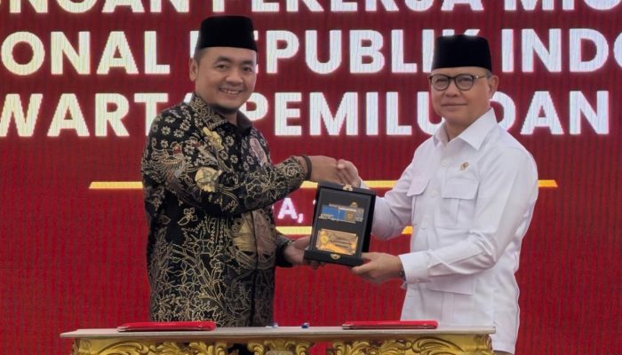 KPU dan Kementerian P2MI Sepakati Perlindungan Hak Pilih Pekerja Migran