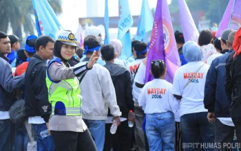 Polri Apresiasi Aksi Buruh May Day Berlangsung Tertib dan Damai