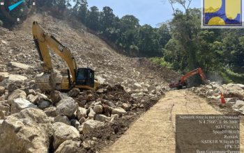 Akses Jalan Geumpang–Pameu Kembali Dibuka Usai Longsor