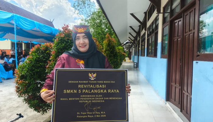 Revitalisasi 72 Sekolah di Kalteng Diresmikan Wamendikdasmen