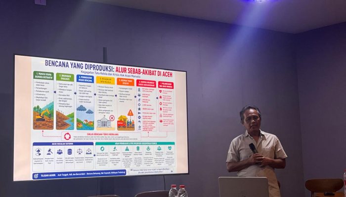GeRAK Aceh Bahas Rekomendasi Pembangunan Pascabencana Lewat FGD