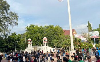 Aksi Tolak Pergub JKA Ricuh, Enam Mahasiswa Diamankan