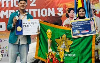 Mahasiswa USK Sabet Juara Umum PENA 2, Borong Penghargaan Nasional