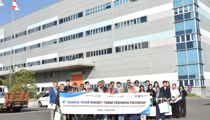 Ketua LPPM USU Ikuti Program Internasional KOICA di Korea
