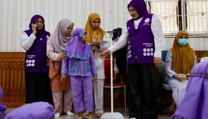 TP PKK Aceh Tekankan Pentingnya Skrining Kesehatan Anak