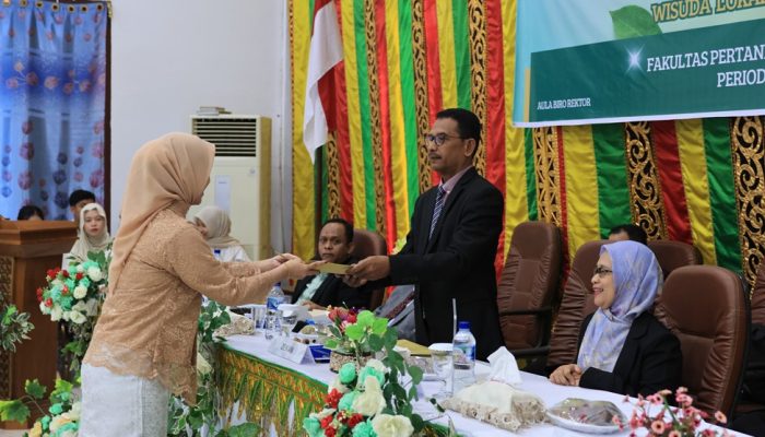 Fakultas Pertanian Unsam Wisuda 75 Sarjana Baru