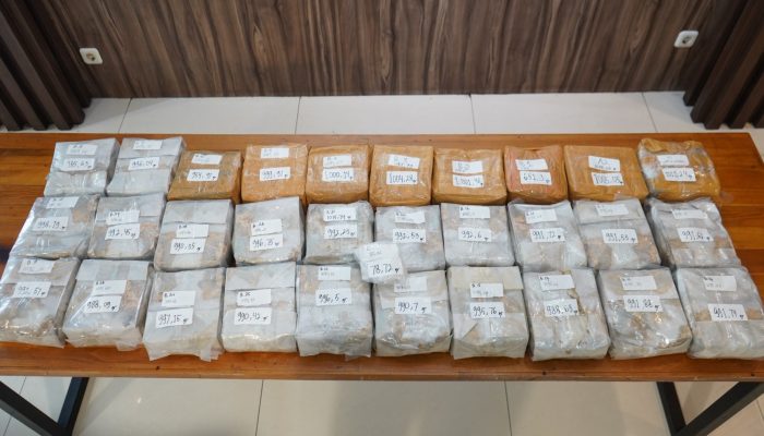 Polda Metro Jaya Gagalkan Peredaran 32 Kilogram Sabu Jaringan Malaysia