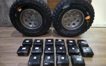Polisi Gagalkan Peredaran 16 Kilogram Sabu Disembunyikan di Ban Mobil