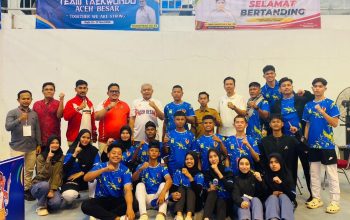 Aceh Besar Juara Umum Taekwondo Pra PORA 2026