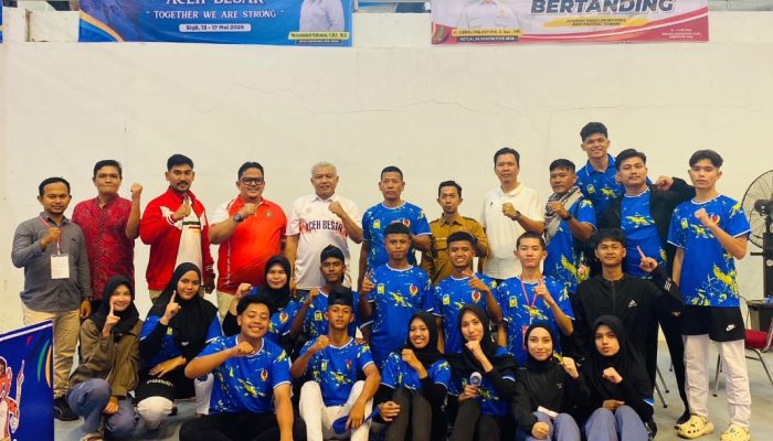 Aceh Besar Juara Umum Taekwondo Pra PORA 2026