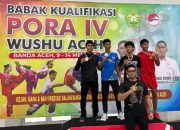 Empat Atlet Wushu Aceh Besar Lolos PORA XIV