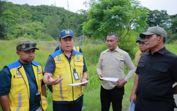 Bupati Aceh Besar Tinjau Lokasi Pembangunan SPAM Regional