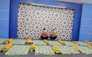 325 Kilogram Sabu Asal Thailand Digagalkan di Lhokseumawe