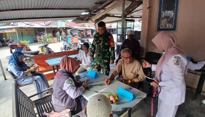 Kodim Aceh Utara Gelar Bakti Kesehatan Gratis Bersama Puskesmas Lhoksukon