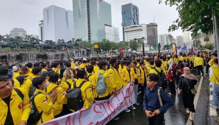 KPI Bantah Televisi Nasional Abaikan Aksi Demonstrasi Mahasiswa