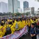 KPI Bantah Televisi Nasional Abaikan Aksi Demonstrasi Mahasiswa
