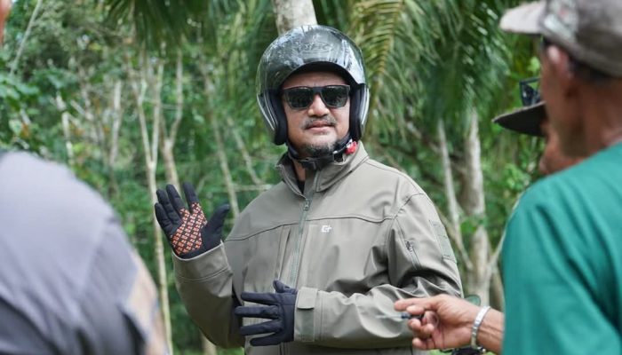 Bupati Aceh Tamiang Tinjau Lokasi Huntap