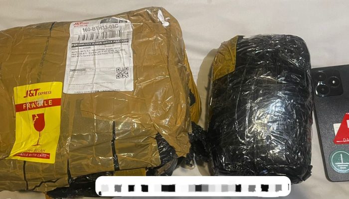 Paket Ganja dari Aceh Digagalkan di Batam