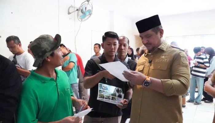 Bupati Armia Kawal Penyaluran Jadup