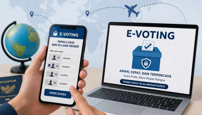 Rifqinizamy Dorong KPU Kaji Penerapan E-Voting untuk Diaspora