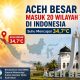 Aceh Besar Masuk Daftar 20 Wilayah Terpanas Nasional