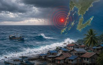 Gempa M7,7 Sangihe Picu Tsunami Minor dan Gempa Susulan