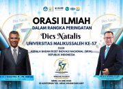 Unimal Hadirkan Kepala BRIN pada Puncak Dies Natalis