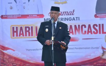 Wabup Bener Meriah Pimpin Upacara Hari Lahir Pancasila