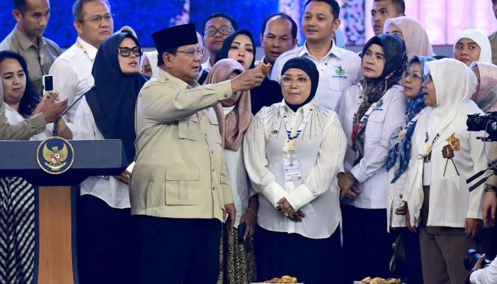 Prabowo Hadiri Konsolidasi Nasional Program Makan Bergizi Gratis