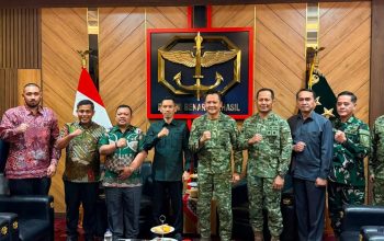 Bupati Tarmizi Bahas Irigasi Lhok Guci dengan Panglima Kopassus