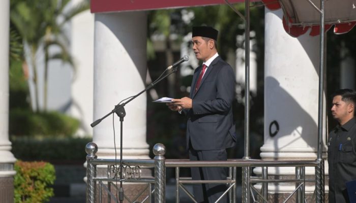 Sekda Aceh Pimpin Upacara Hari Lahir Pancasila 2026