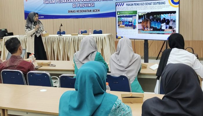 MIN 27 Aceh Besar Jadi Percontohan Sekolah Sehat di Aceh