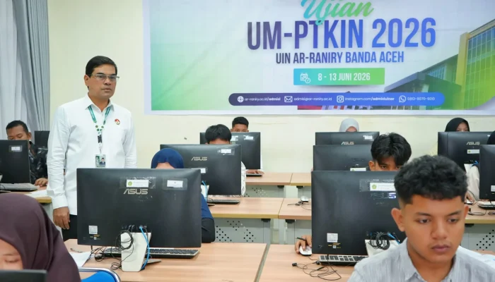 Sebanyak 2.640 Peserta Ikuti UM-PTKIN 2026 di UIN Ar-Raniry