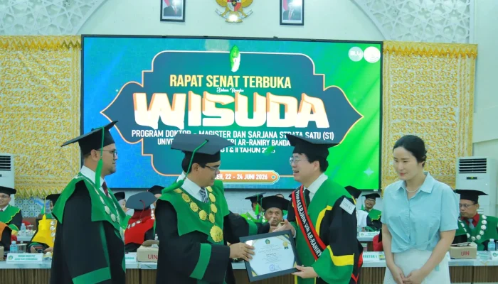 Mahasiswa Korea Selatan Raih Gelar Magister di UIN Ar-Raniry