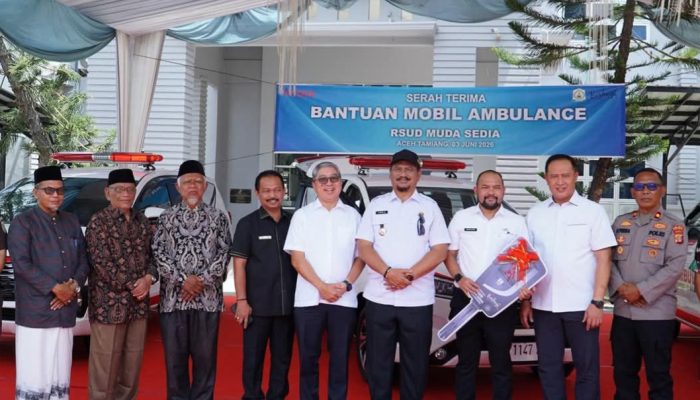 Toyota Donasikan Tiga Ambulans untuk Aceh Tamiang