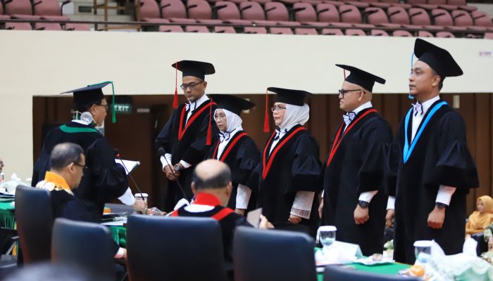 USK Kukuhkan Lima Profesor Baru, Perkuat Kontribusi untuk Masyarakat