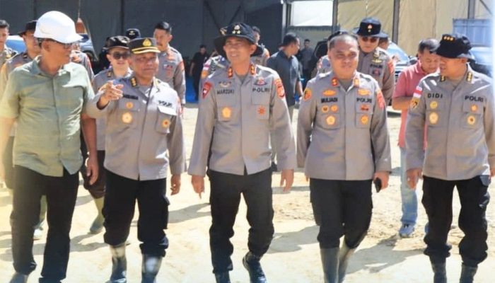 Kapolda Aceh Pastikan Huntap Bhara Daksa Siap Diresmikan