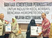 Kemenperin Bantu IKM Korban Banjir di Aceh Tamiang