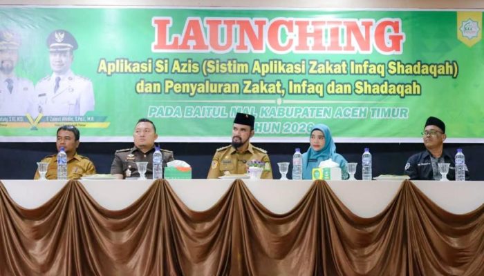 Bupati Al-Farlaky Luncurkan Aplikasi Si AZIS