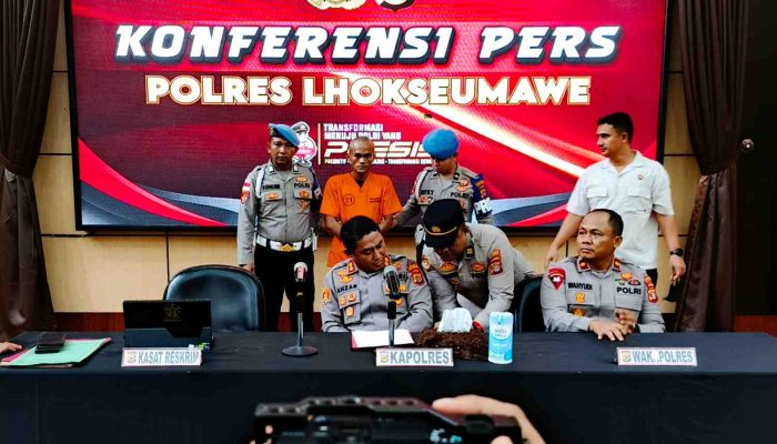Gagal Mencuri, Pria Diduga Bakar Toko Emas di Lhokseumawe