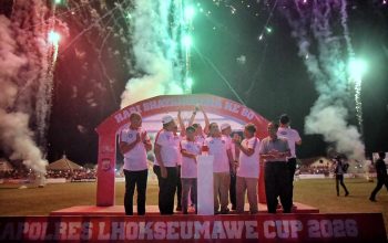 Kapolres Buka Turnamen Sepak Bola Berhadiah Rp170 Juta