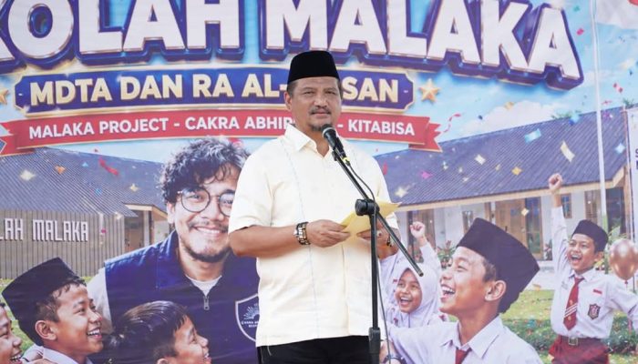 Bupati Aceh Tamiang Resmikan Sekolah Malaka